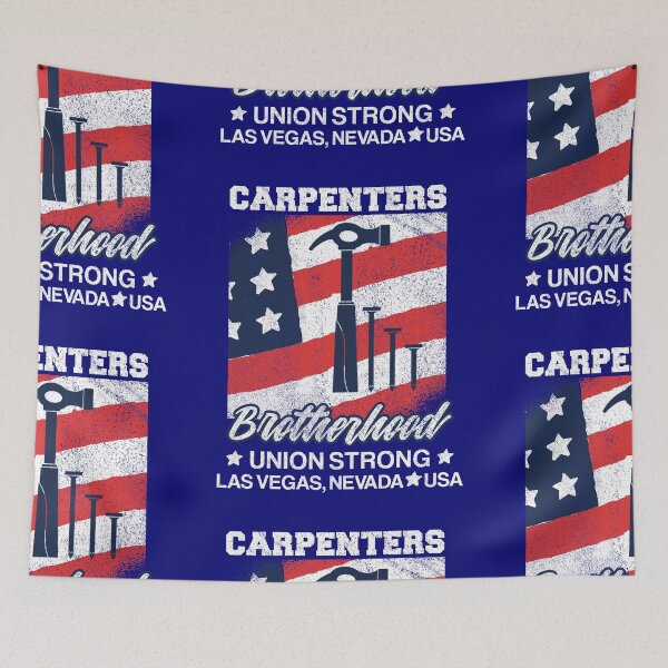 Item preview, Carpenters Brotherhood Union Strong, Las Vegas, Nevada designed and sold by Holiday-Art.