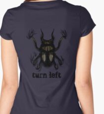 Turn Left Women's Fitted Scoop T-Shirt
