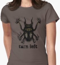 Turn Left Women's Fitted T-Shirt