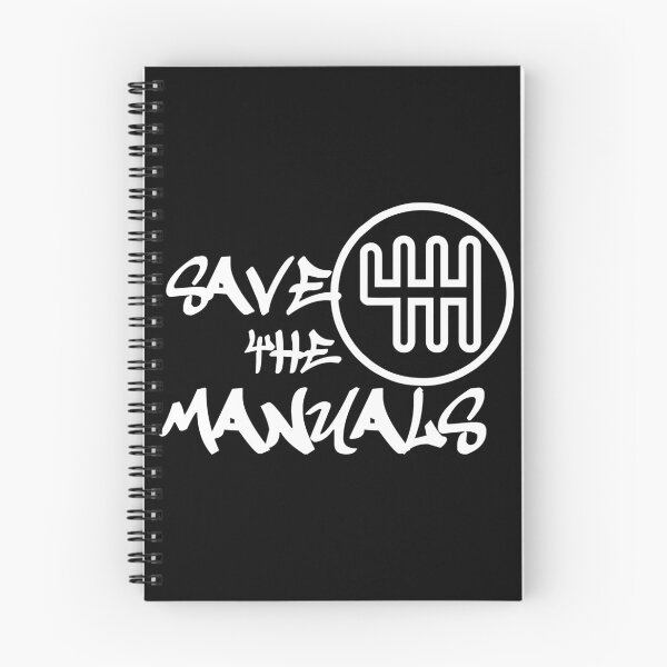 Item preview, Save the Manuals White Sticker designed and sold by DiamondStile26.