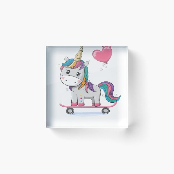 Item preview, Happy unicorn designed and sold by sidekickfun.