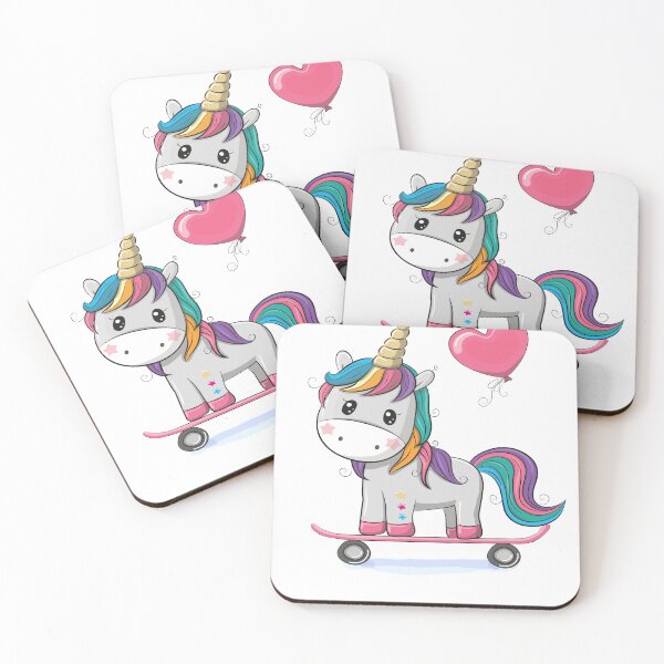 Item preview, Happy unicorn designed and sold by sidekickfun.