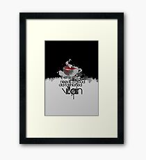 Moriarty fairytale Framed Print