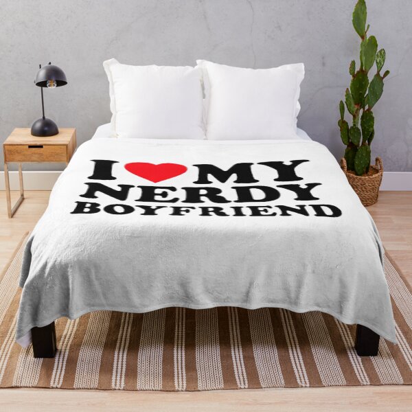 Item preview, I Love My Nerdy Boyfriend  designed and sold by ghazalish.