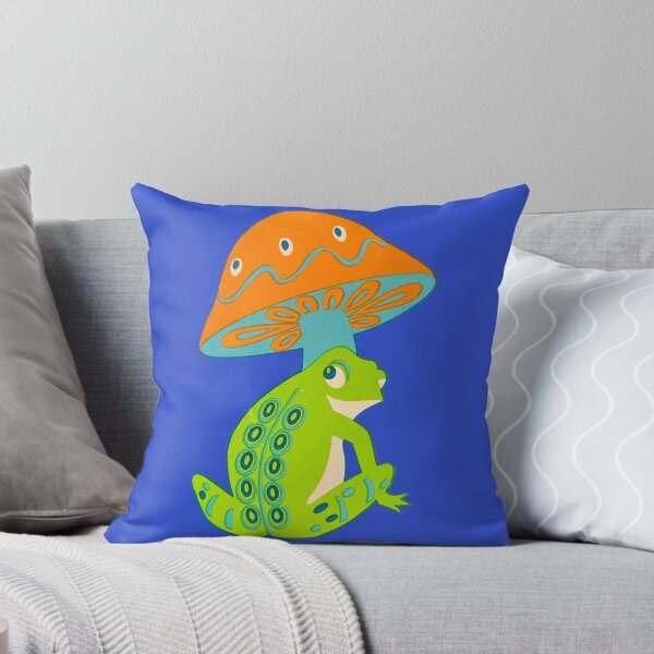 Item preview, Groovy Green Frog designed and sold by RetroLollyBag.