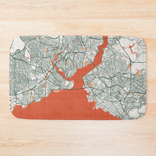 Item preview, Istanbul City Map of Turkey - Bohemian designed and sold by deMAP.