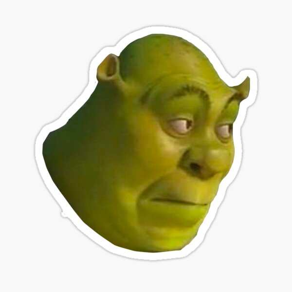  Shrek Yikes Face Sticker - Sticker Graphic - Auto