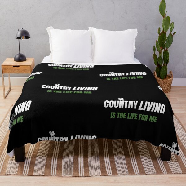 Item preview, Country Living is the Life for Me designed and sold by Brimwood.