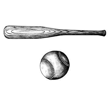 Artwork thumbnail, Baseball by RiggsBubble