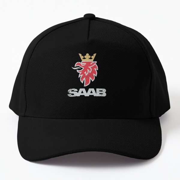 SAAB Vintage Grunge Logo Baseball Cap