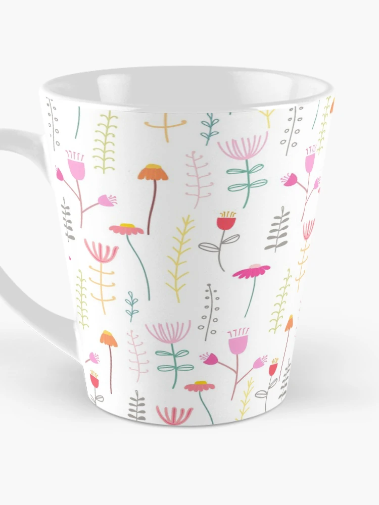 Thumbnail 3 of 4, Coffee Mug, Floral Pattern designed and sold by RMA-Graphics.
