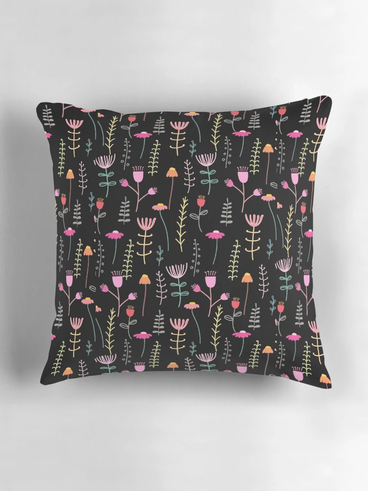 Thumbnail 3 of 4, Pillow, Floral Pattern designed and sold by RMA-Graphics.