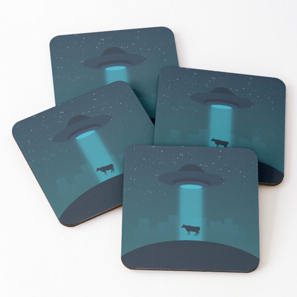 Item preview, Cow abduction designed and sold by IgniiART.