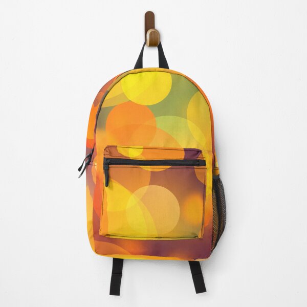 Item preview, Colorful Orange Bokeh Pattern designed and sold by livianasgifts.