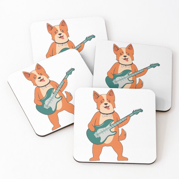 Item preview, dog playing guitar designed and sold by jofredo.