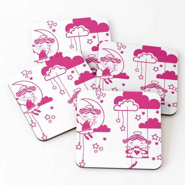Item preview, Fairies on swings designed and sold by Creaciontrompiz.