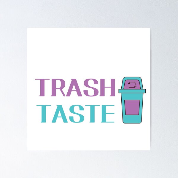 Item preview, TRASH TASTE - Lovely and Cute Trash Can design designed and sold by dkdk-kdk.