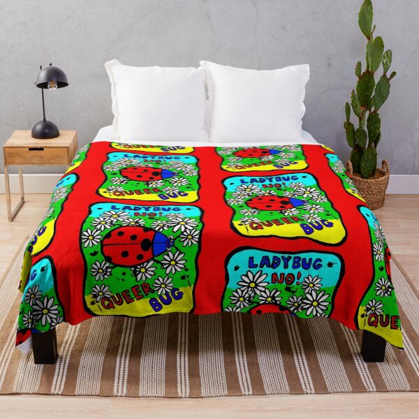 Item preview, Ladybug NO! Queer bug. designed and sold by LunaticPainter.