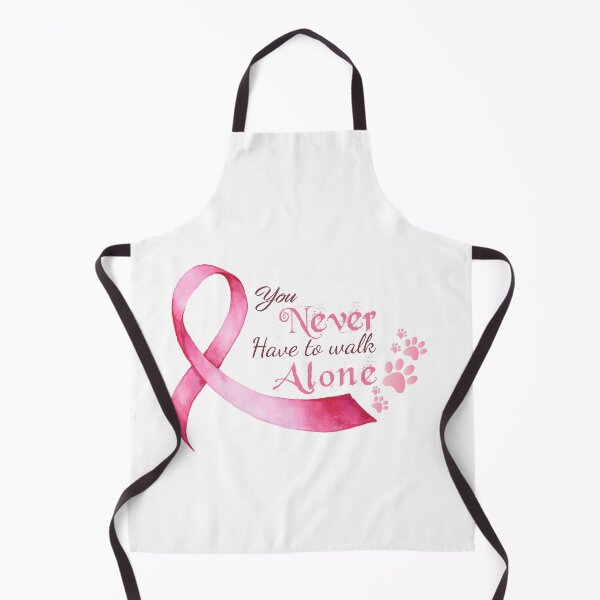 Item preview, You Never Have to Walk Alone Breast Cancer Awareness Ribbon designed and sold by ahmedabdelbaset.