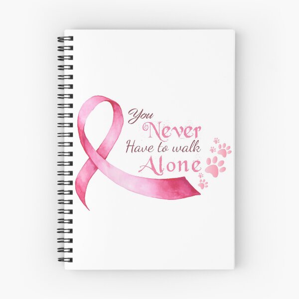 Item preview, You Never Have to Walk Alone Breast Cancer Awareness Ribbon designed and sold by ahmedabdelbaset.