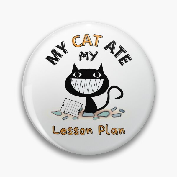 Item preview, My Cat Ate My Lesson Plan designed and sold by i-longmanshop.