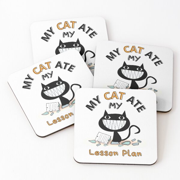 Item preview, My Cat Ate My Lesson Plan designed and sold by i-longmanshop.