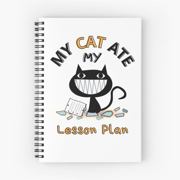 Item preview, My Cat Ate My Lesson Plan designed and sold by i-longmanshop.