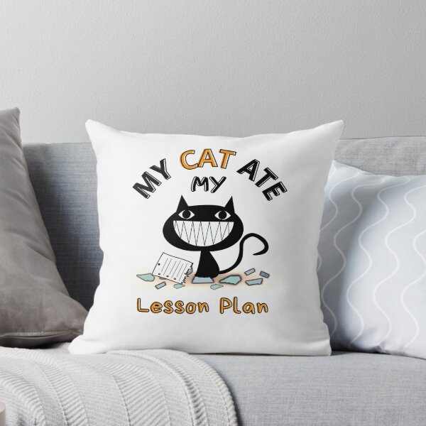 Item preview, My Cat Ate My Lesson Plan designed and sold by i-longmanshop.