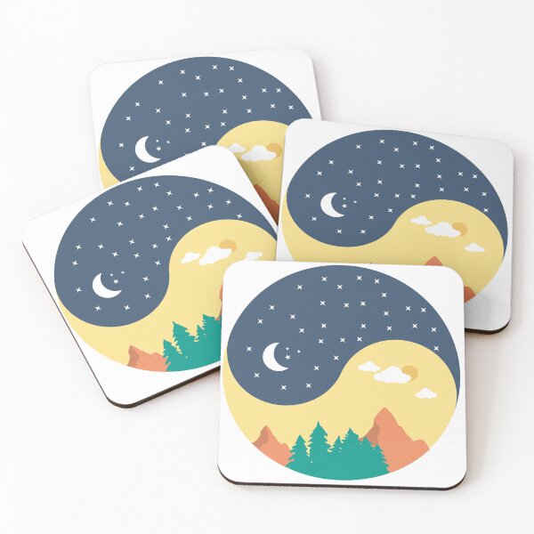 Item preview, Ying-Yang Nature designed and sold by DreamPaw Studio.