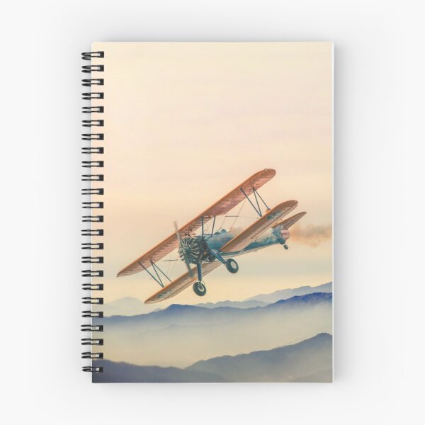Item preview, Classic plane with mountains Drawing designed and sold by Feenixdesign.