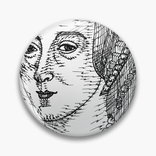 Item preview, ANNE BOLEYN ink portrait designed and sold by lautir.