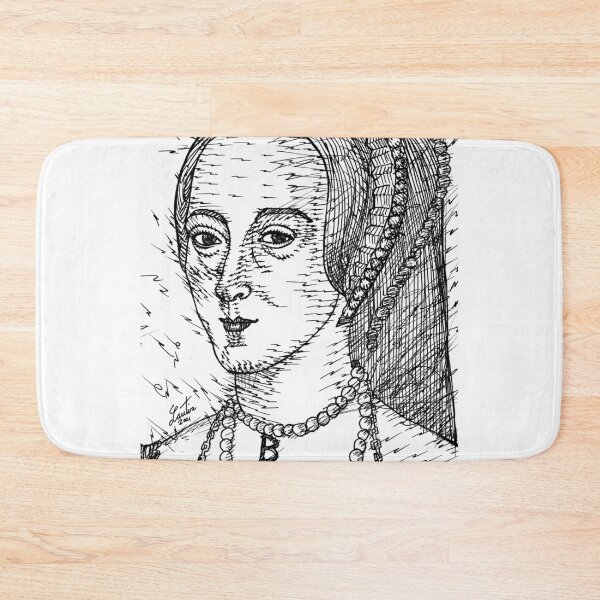 Item preview, ANNE BOLEYN ink portrait designed and sold by lautir.