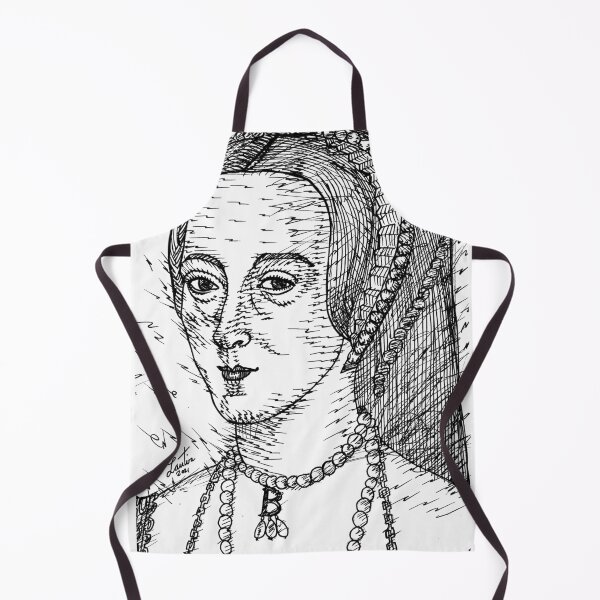 Item preview, ANNE BOLEYN ink portrait designed and sold by lautir.