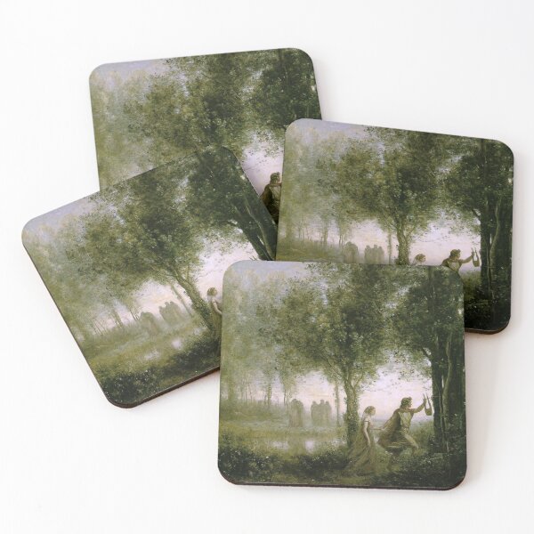 Item preview, Jean-Baptiste-Camille Corot - Orpheus leading Eurydice from the Underworld designed and sold by Vivanne-art.
