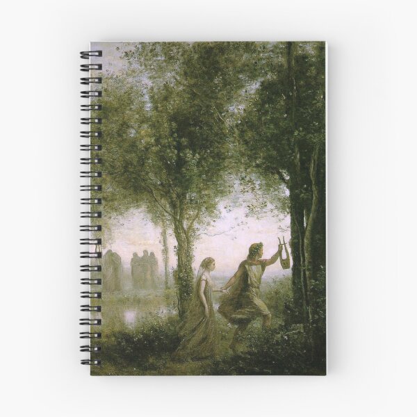 Item preview, Jean-Baptiste-Camille Corot - Orpheus leading Eurydice from the Underworld designed and sold by Vivanne-art.
