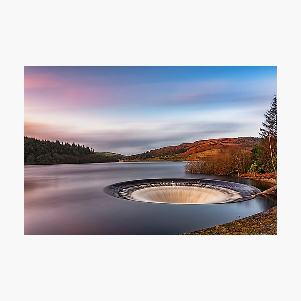 Item preview, Laybower Reservoir Plughole designed and sold by Jonathan Ellison Photography.