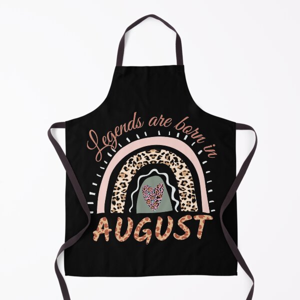 Item preview, Legends are Born in August, Leopard Boho Rainbow  designed and sold by ACC .