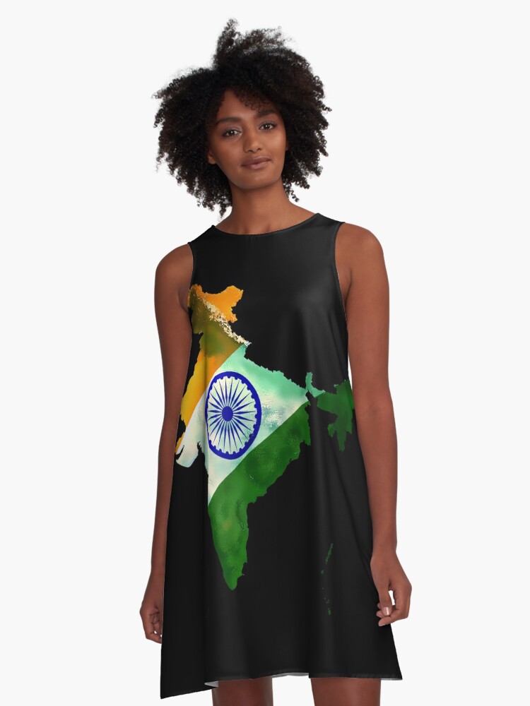 Costume holding indian flag Stock Photos and Images | agefotostock