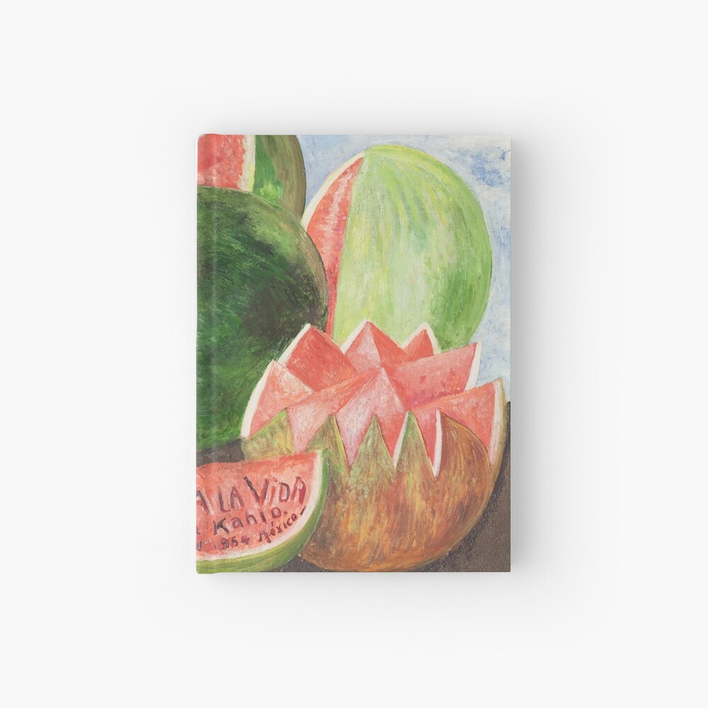 Viva la vida - Frida Kahlo Hardcover Journal for Sale by paintingmovie