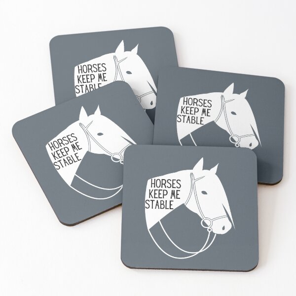 Item preview, Horses keep me stable horse lover funny designed and sold by TheWaterBirds.