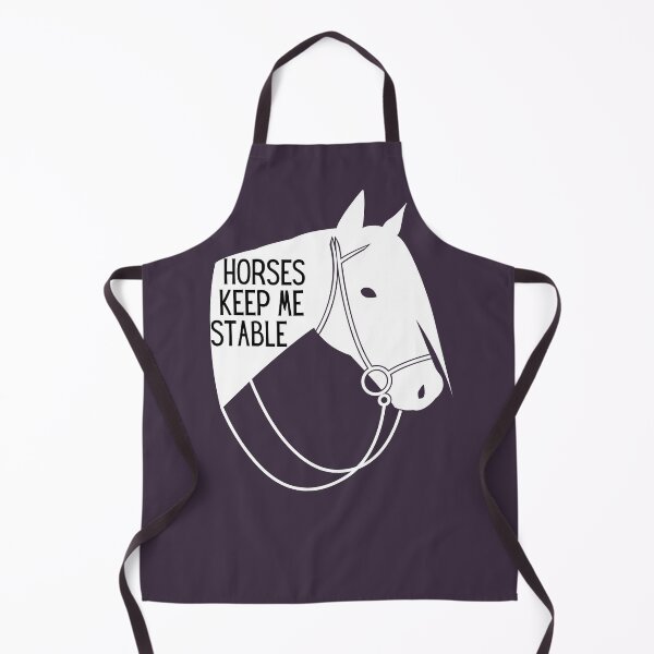 Item preview, Horses keep me stable horse lover funny designed and sold by TheWaterBirds.