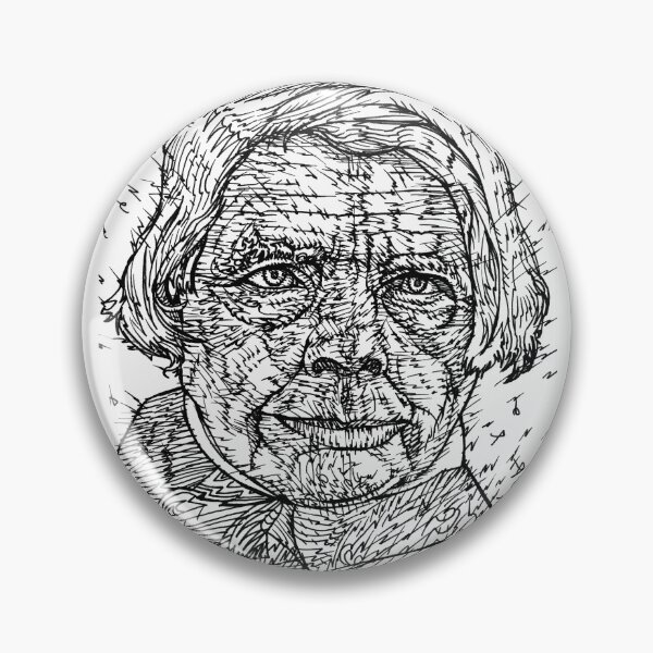 Item preview, FRIEDRICH SCHELLING ink portrait .1 designed and sold by lautir.