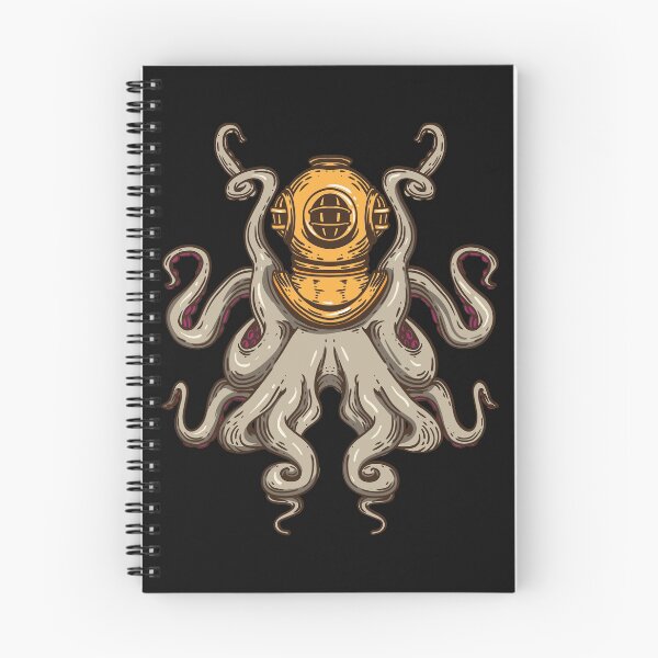 Item preview, Vintage Scuba Octopus designed and sold by djbingib.