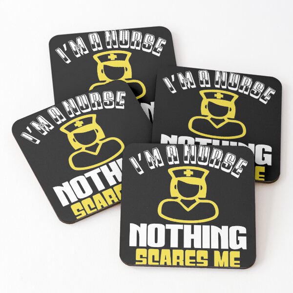 Item preview, I'm a Nurse. Nothing Scares Me designed and sold by Hapoel.