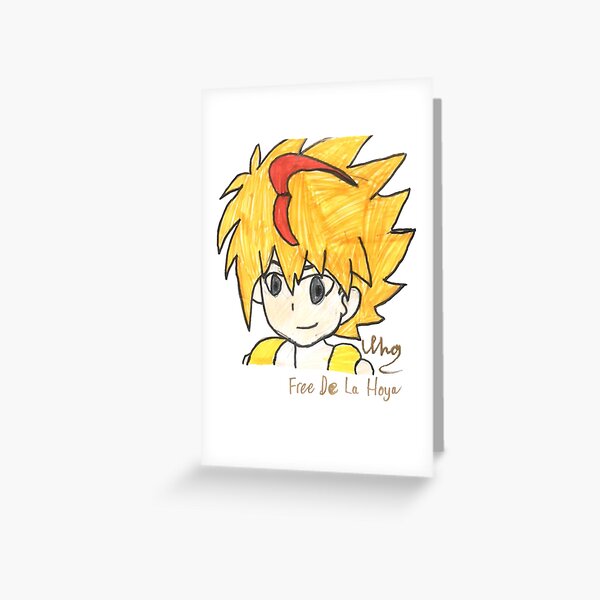 Free De La Hoya Greeting Card