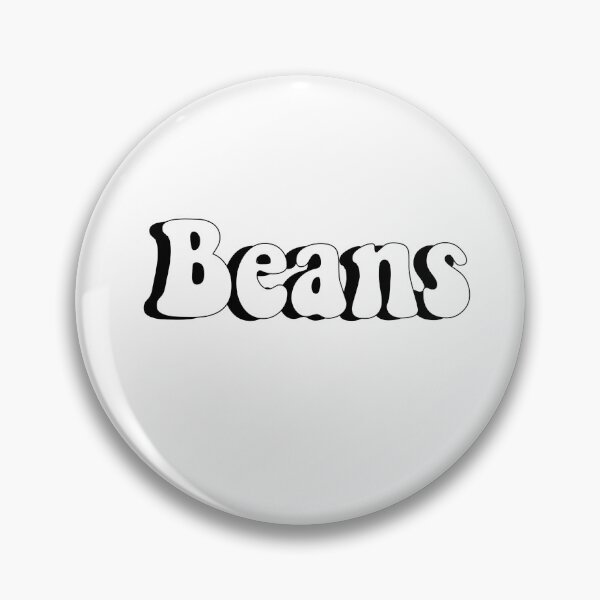 Item preview, Beans text meme with black shadow designed and sold by GirlofRandom.