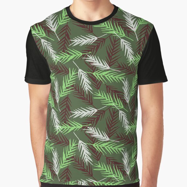 Item preview, Evergreen Leaves Pattern designed and sold by Dream Big! by E. H..