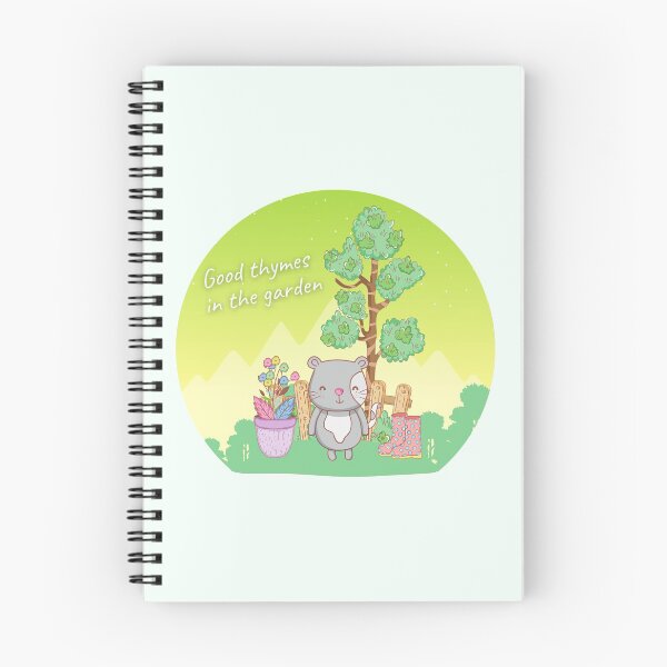 Item preview, Lindo gato buen tomillo en el jardín designed and sold by Sun-Blessed.