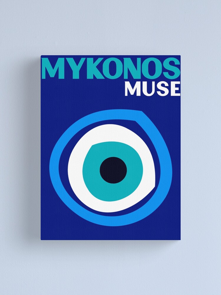 Alternate view of MYKONOS MUSE Canvas Print