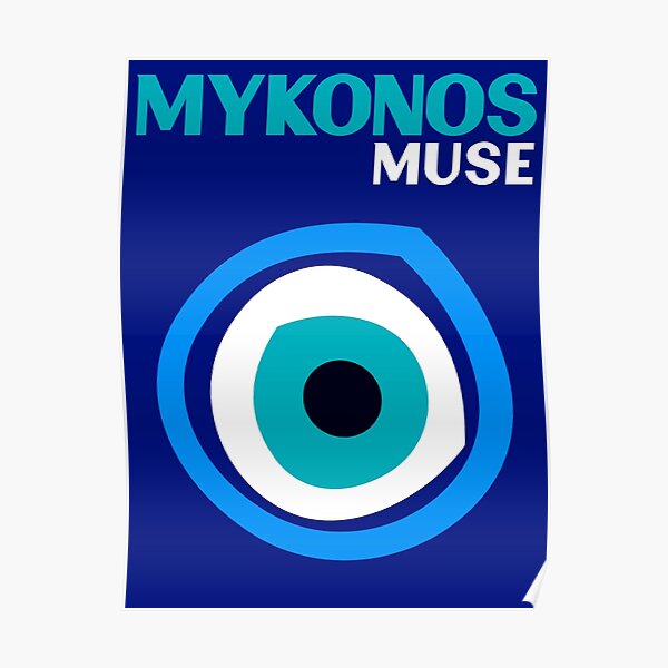MYKONOS MUSE Poster